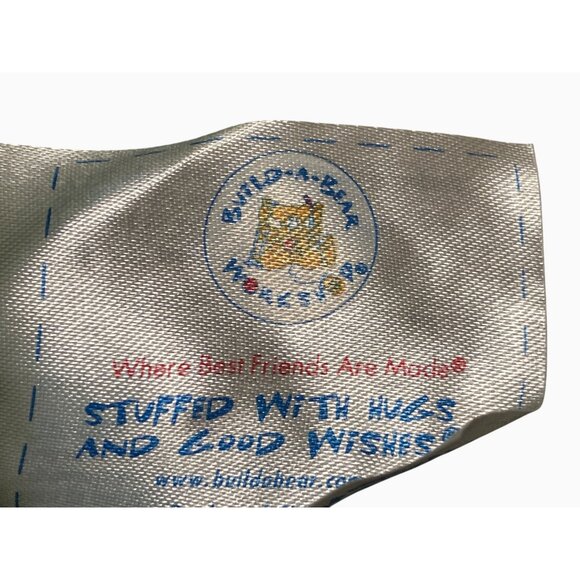 Build-A-Bear Workshop Green Alligator Plush Toy With Orange Hoodie & Denim Jeans - Picture 2 of 10